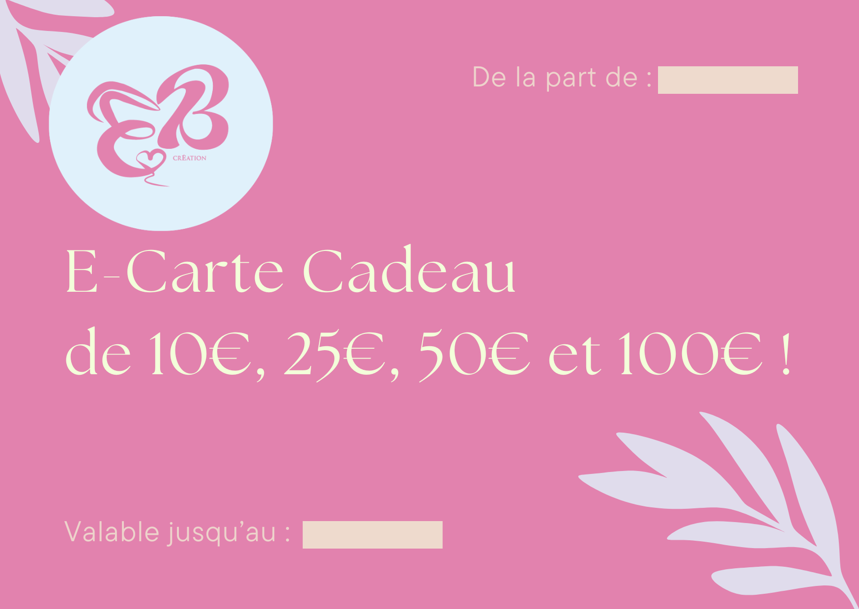 Tarjeta de regalo