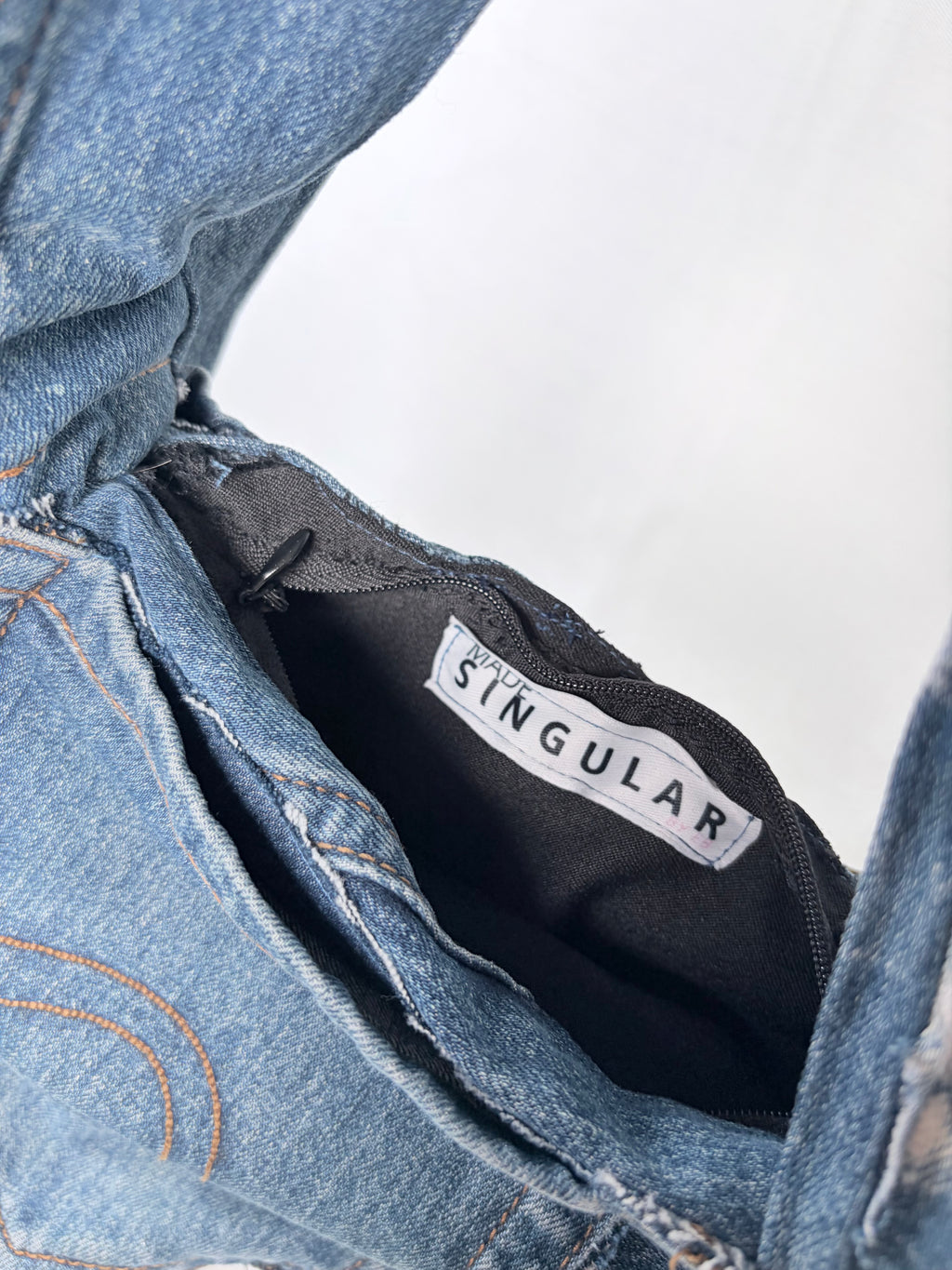 Bolso Singular 02 de tela vaquera