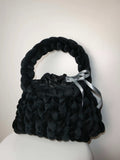 Sac Tressé velours