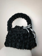 Sac Tressé velours
