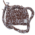 Crochet shoulder bag
