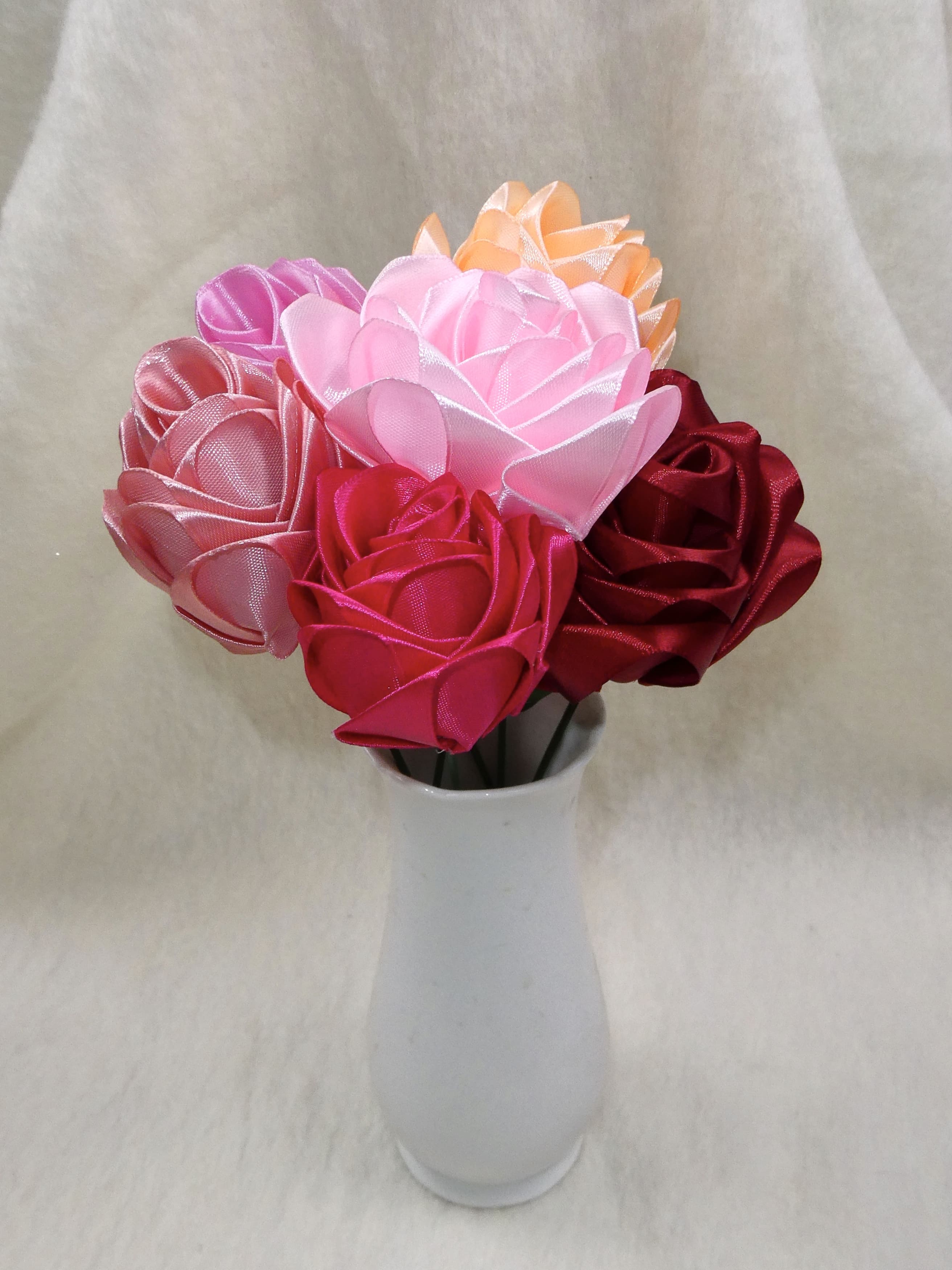 Rose en Satin