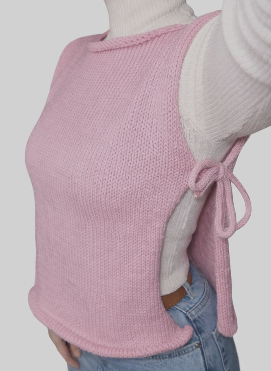 Selena sleeveless sweater (Pre-order)