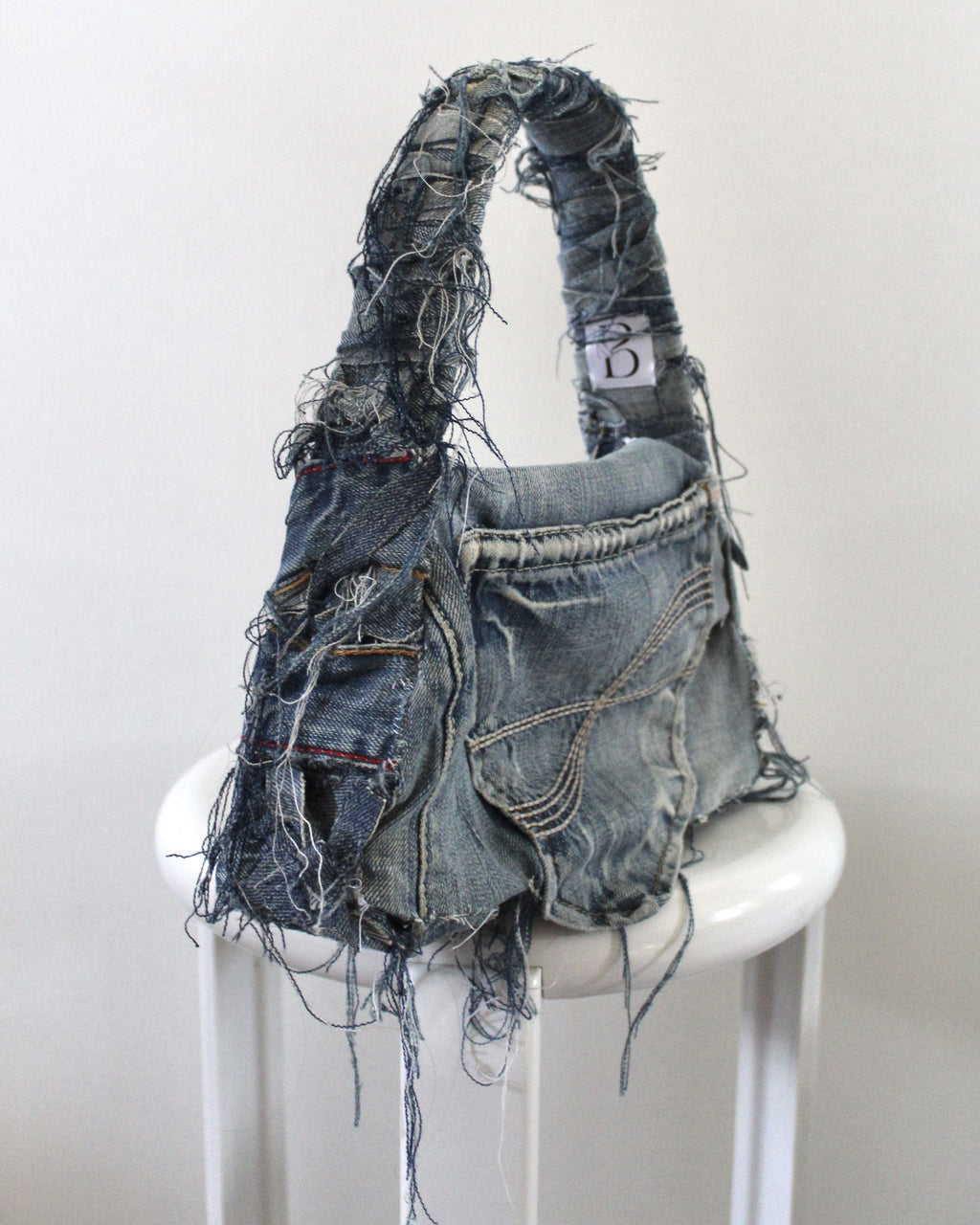 Singular denim bag