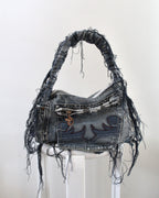 Singular denim bag